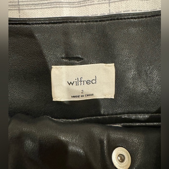 Wilfred leather pants - Picture 2 of 7